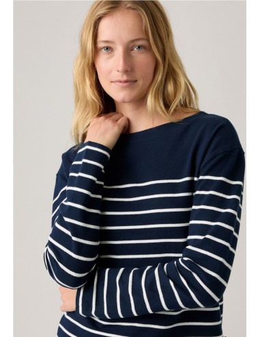 Camiseta Levi´s®  De Rayas Marin