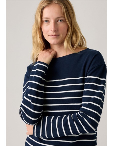 Camiseta Levi´s®  De Rayas Marin