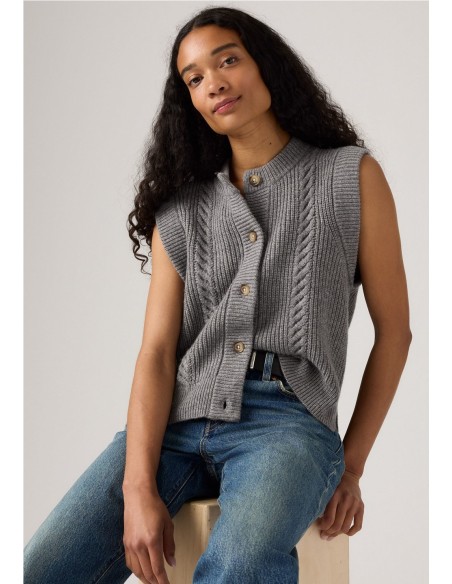 Chaleco Levi's® De Punto Trenzado Ines