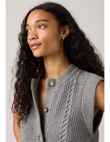 Chaleco Levi's® De Punto Trenzado Ines