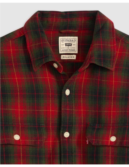 Camisa Levi´s® Jackson de franela de cuadros