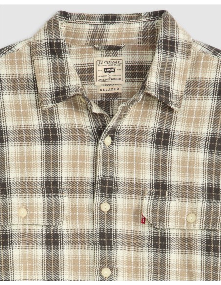 Camisa Levi´s® Jackson de franela de cuadros