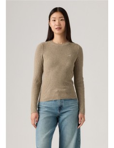 Jersey Levi's® Acanalado De Cuello Redondo
