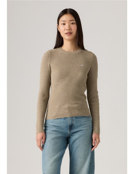 Jersey Levi's® Acanalado De Cuello Redondo