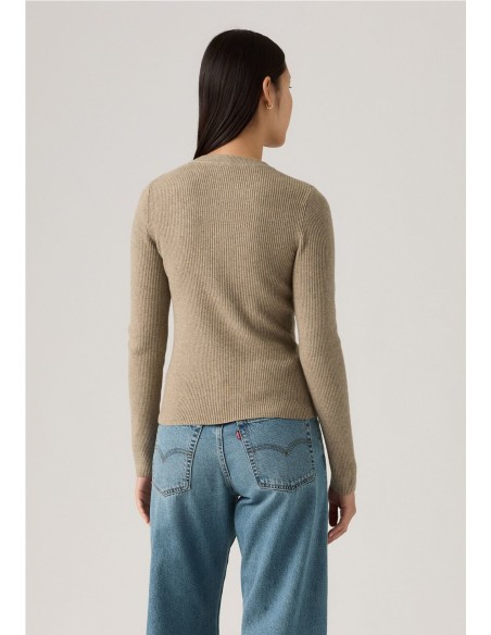 Jersey Levi's® Acanalado De Cuello Redondo