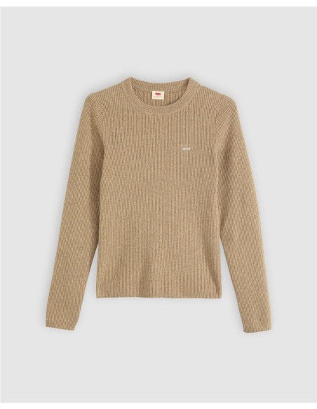 Jersey Levi's® Acanalado De Cuello Redondo