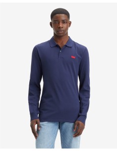 Polo Levi´s® Housemark Ajustado De Manga Larga