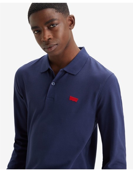 Polo Levi´s® Housemark Ajustado De Manga Larga