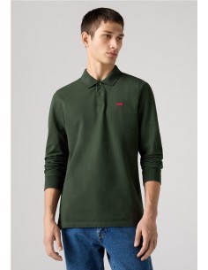 Polo Levi´s® Housemark Ajustado De Manga Larga 2