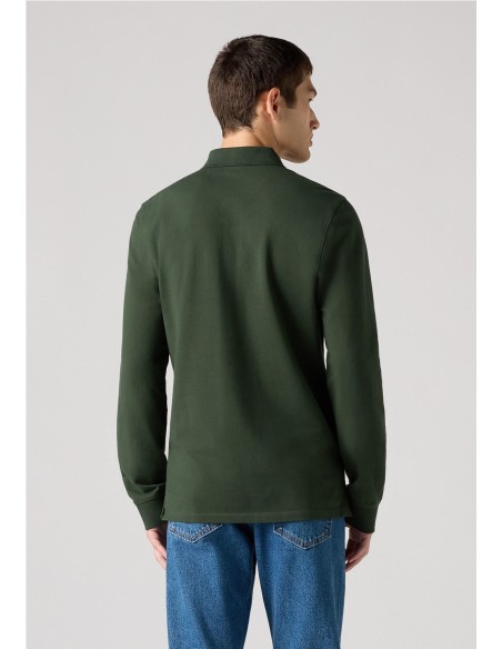 Polo Levi´s® Housemark Ajustado De Manga Larga