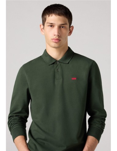 Polo Levi´s® Housemark Ajustado De Manga Larga