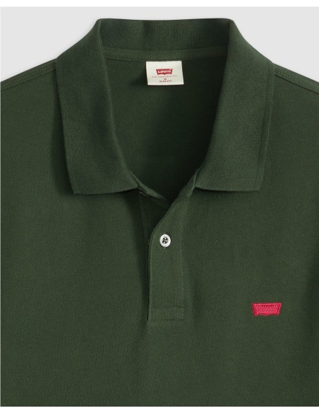 Polo Levi´s® Housemark Ajustado De Manga Larga