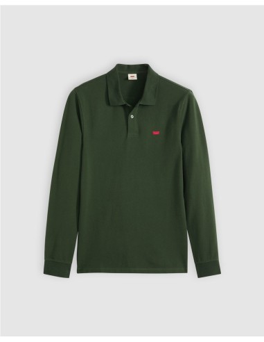 Polo Levi´s® Housemark Ajustado De Manga Larga