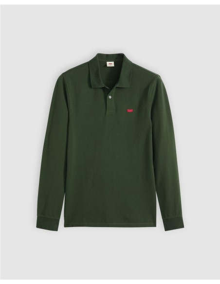 Polo Levi´s® Housemark Ajustado De Manga Larga