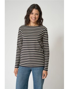 Camiseta Batela marsellesa a rayas manga larga