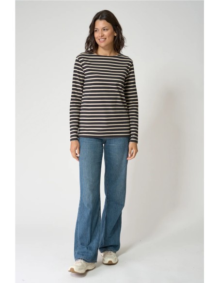 Camiseta Batela marsellesa a rayas manga larga