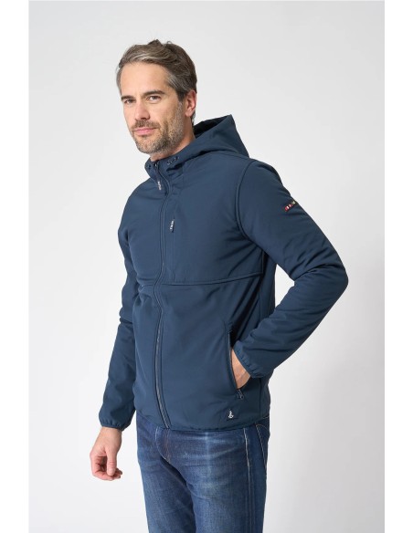 Chaqueta Softshell Batela con forro polar interior