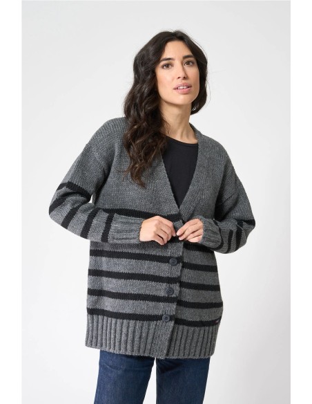 Chaqueta Batela de punto larga