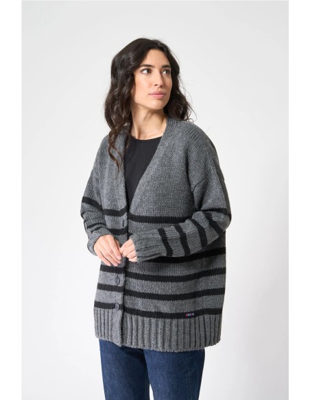 Chaqueta Batela de punto larga