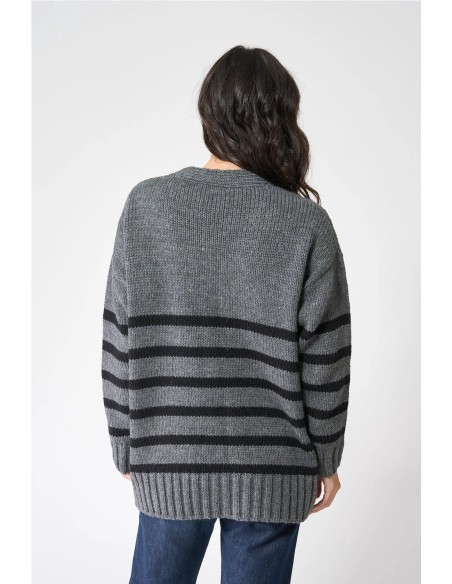 Chaqueta Batela de punto larga