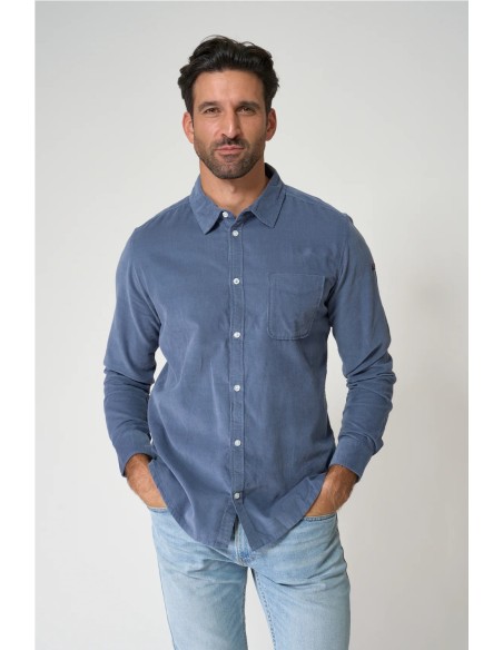 Camisa básica Batela de pana fina