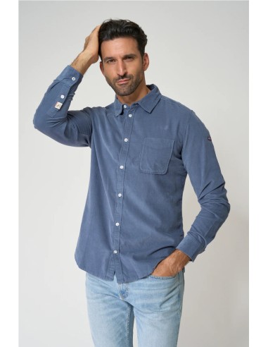 Camisa básica Batela de pana fina