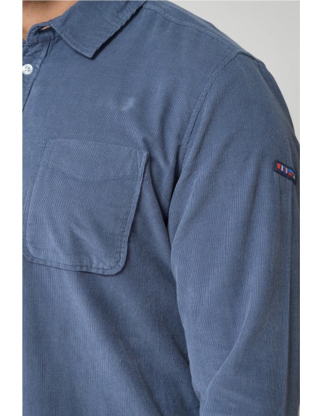 Camisa básica Batela de pana fina