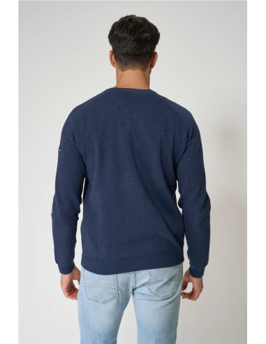 Jersey Batela básico punto fino MARINO