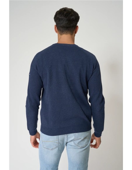 Jersey Batela básico punto fino MARINO