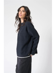 Jersey Batela punto básico raya contraste MARINO 2