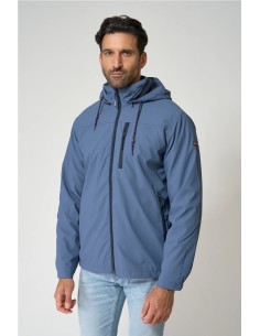 Chubasquero Batela poliuretano con forro interior polar AZUL 2