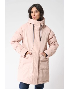 Chubasquero o abrigo Batela acolchado ROSA CLARO