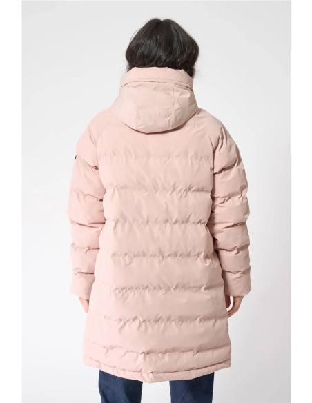 Chubasquero o abrigo Batela acolchado ROSA CLARO
