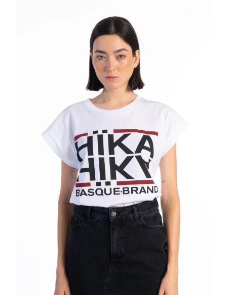 T-SHIRT ISPILU ZURIA - Hïka