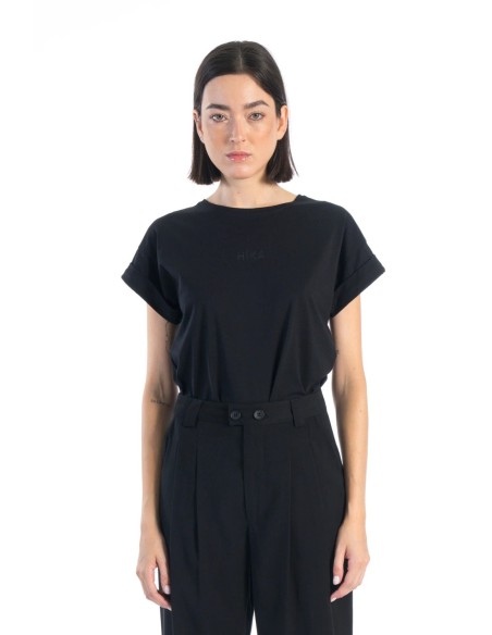 T-SHIRT "H" BLACK - HÏKA