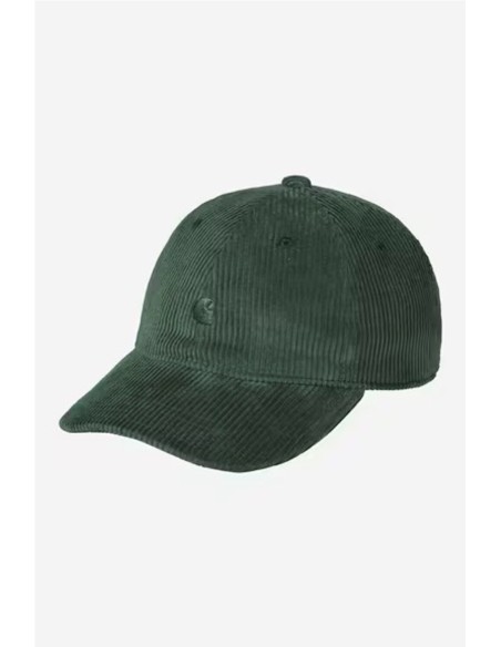 Harlem Cap - Gorra de pana CARHARTT WIP VERDE PINO