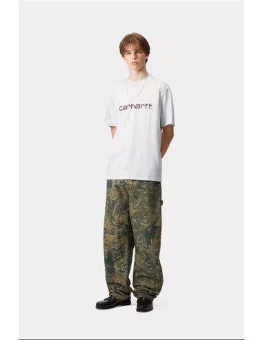 S/S Script T-Shirt - Camiseta CARHARTT WIP GRIS CLARO