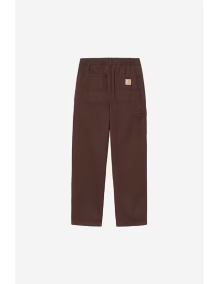 Flint Pant - Pantalón con goma CARHARTT WIP MARRON