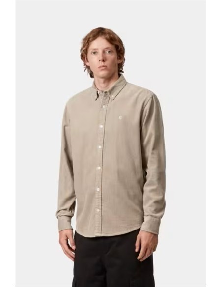 L/S Madison Cord Shirt - Camisa CARHARTT WIP CRUDA