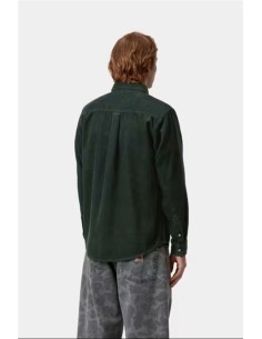 L/S Madison Cord Shirt - Camisa CARHARTT WIP VERDE PINO 2