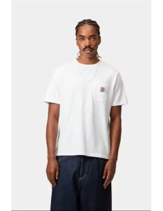 S/S Pocket T-Shirt - CARHARTT WIP BLANCO