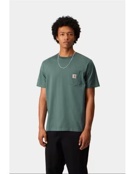 S/S Pocket T-Shirt - CARHARTT WIP PINO