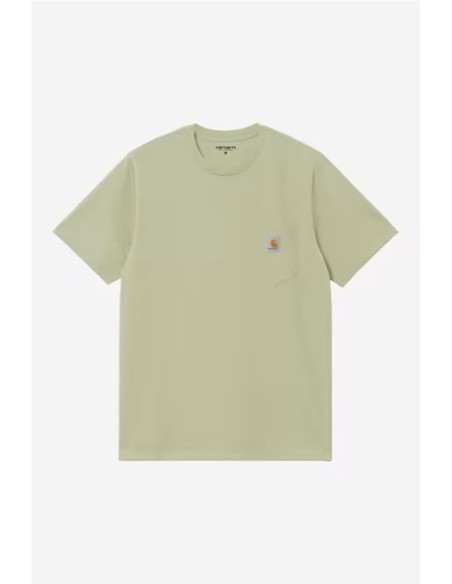 S/S Pocket T-Shirt - CARHARTT WIP OLIVA