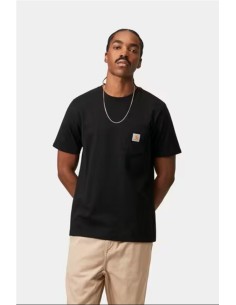 S/S Pocket T-Shirt - CARHARTT WIP NEGRO