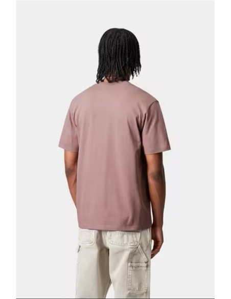 S/S Pocket T-Shirt - CARHARTT WIP ROSA