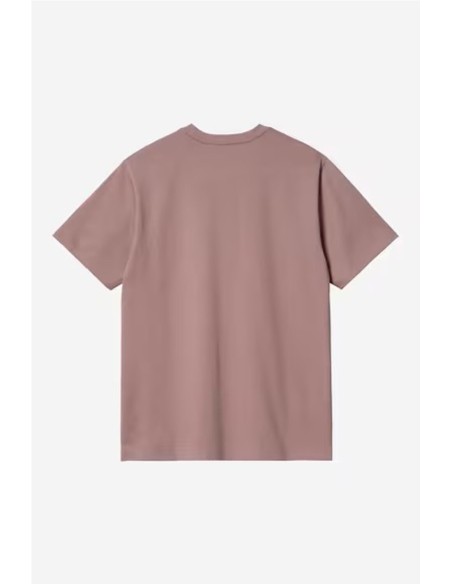 S/S Pocket T-Shirt - CARHARTT WIP ROSA
