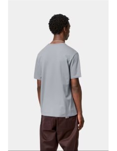 S/S Pocket T-Shirt - CARHARTT WIP AZUL GRISACEO 2