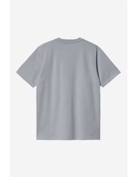 S/S Pocket T-Shirt - CARHARTT WIP AZUL GRISACEO