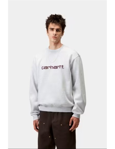 Carhartt Sweatshirt - Sudadera CARHARTT WIP GRIS CLARO
