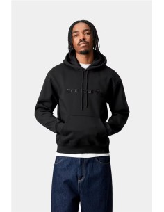 Hooded Carhartt Sweatshirt - Sudadera CARHARTT WIP NEGRO